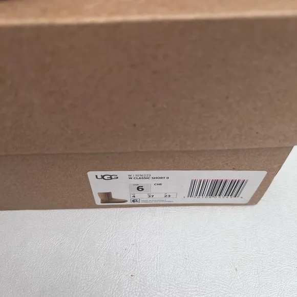 Ugg Classic Short II boots chestnut color casual classic comfy outdoor winter