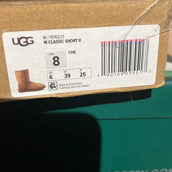 Ugg Classic Short II boots chestnut color casual classic comfy outdoor winter