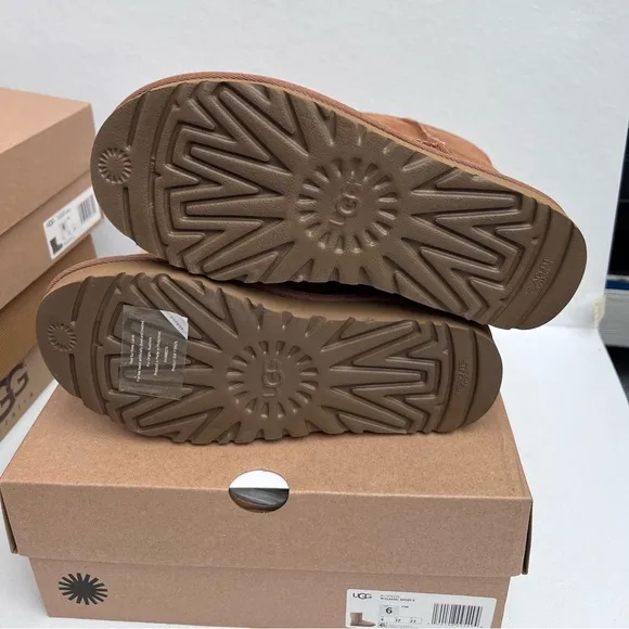 Ugg Classic Short II boots chestnut color casual classic comfy outdoor winter