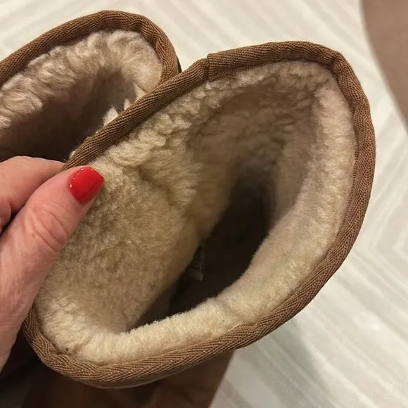 UGG Classic Chestnut Tall Shearling Lined Boots