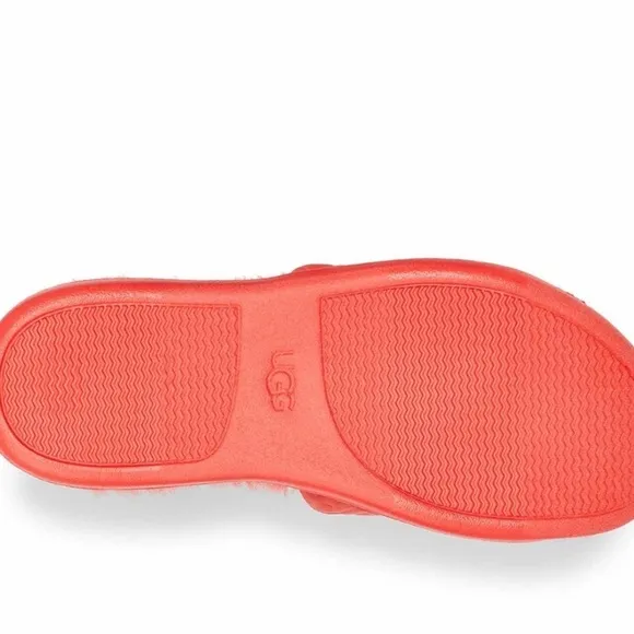 UGG Fifi faux shearling slide sandals