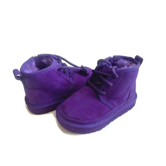 UGG Neumel II Ankle Chukka Boot Toddler Size 8 Age 3-4 Mussel Shell 1017320T