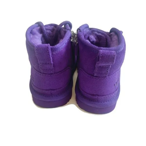UGG Neumel II Ankle Chukka Boot Toddler Size 8 Age 3-4 Mussel Shell 1017320T