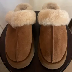 Ugg Platform Chestnut Disquette Slipper Shoes 41 US 10