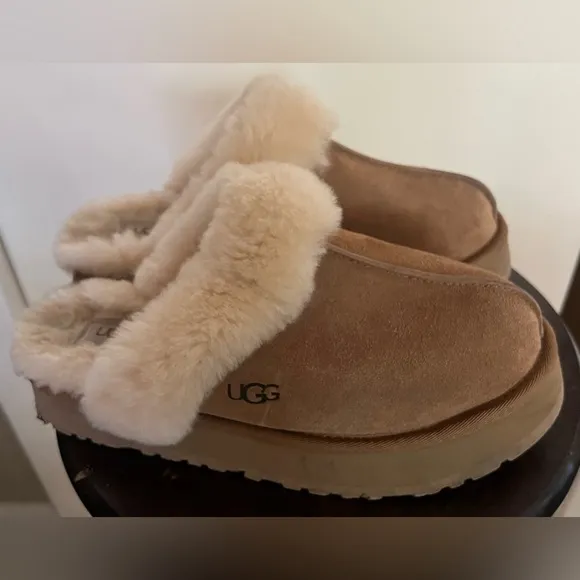 Ugg Platform Chestnut Disquette Slipper Shoes 41 US 10