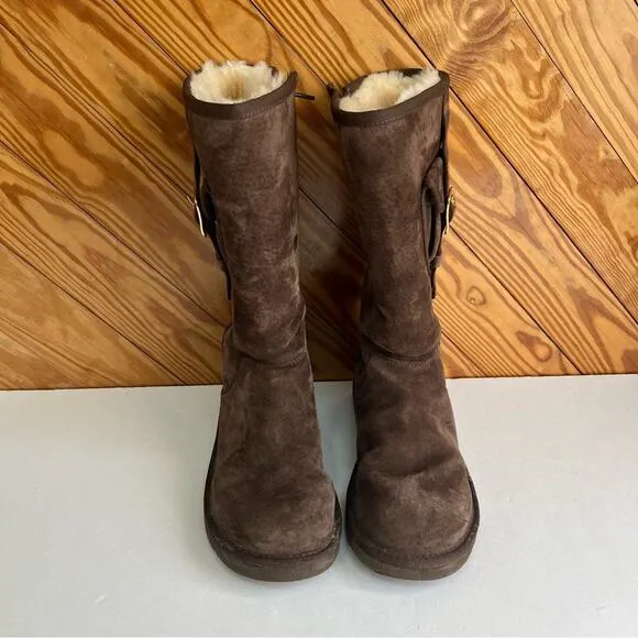 UGG Retro Cargo Tall Boot in Espresso