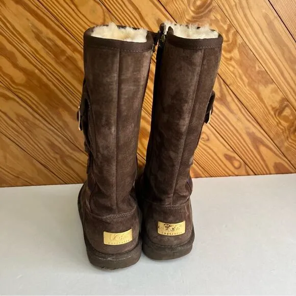 UGG Retro Cargo Tall Boot in Espresso