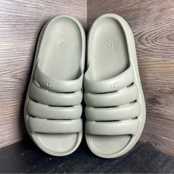 Ugg sport yeah slides grey sandals