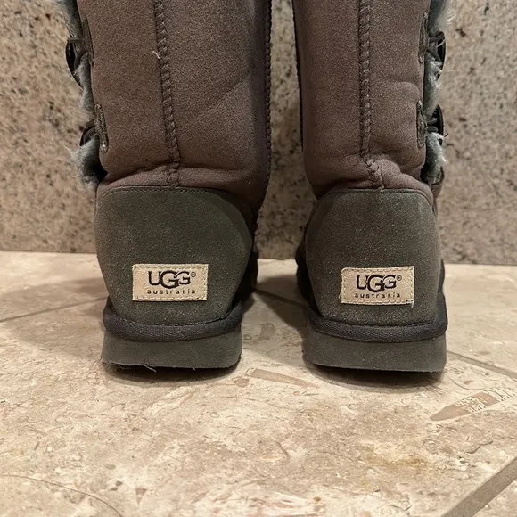 Ugg tall button boots