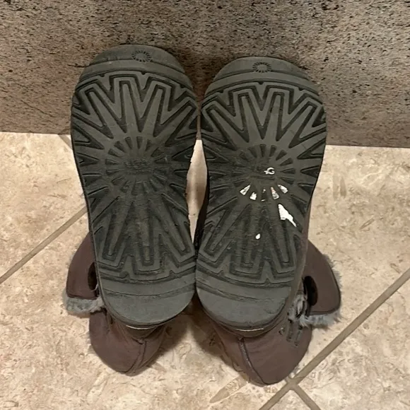 Ugg tall button boots