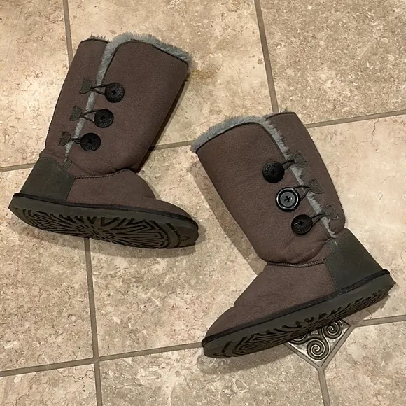 Ugg tall button boots