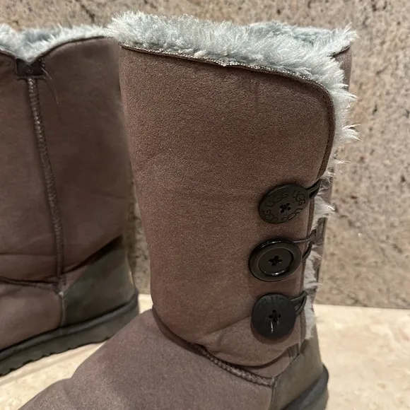 Ugg tall button boots