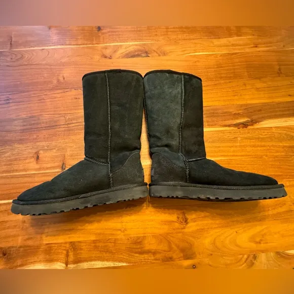 UGG®, the Classic Tall II Suede Water Repellent Boots