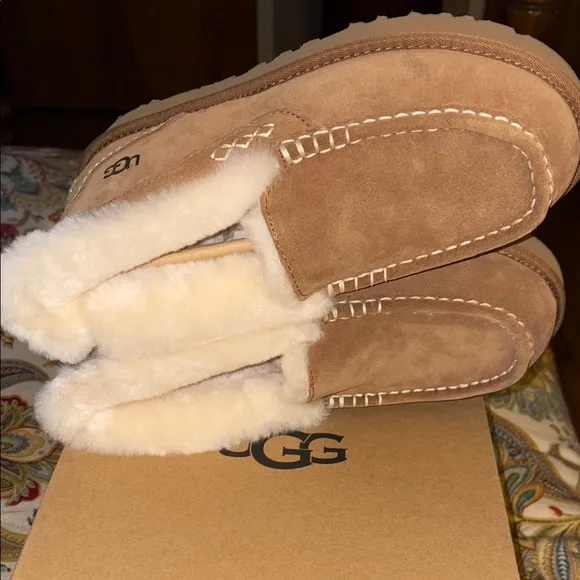 UGG Women Ashley Parc Chestnut Booties/Shoes Size 9 NIB