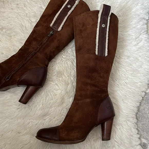 UGG Women's Tess Charlie Brown Tall Boots
