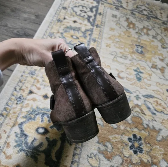 UGG Wright Belted Ankle Boots