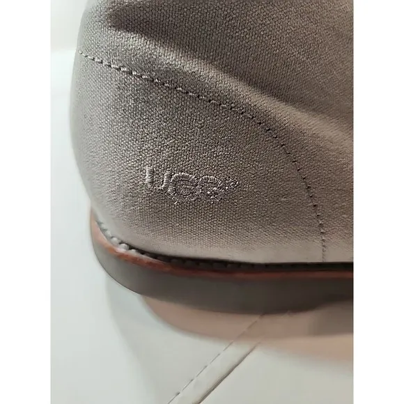 UGGS Chukka Comfort Lined Sherpa Crepe Sole Suede GRAY Boots Shoes Mens Size 12