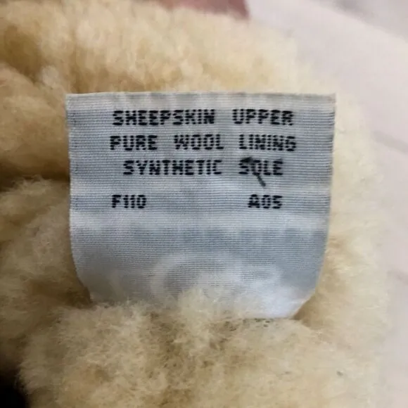 UGG Women's Braided Sheepskin Ultra Tall Wool Boots Brown Size 6UGG Women's Br