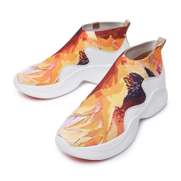 UIN Women's Walking Shoes Casual Chunky Sneaker ( Fall-Crocus Palma II )