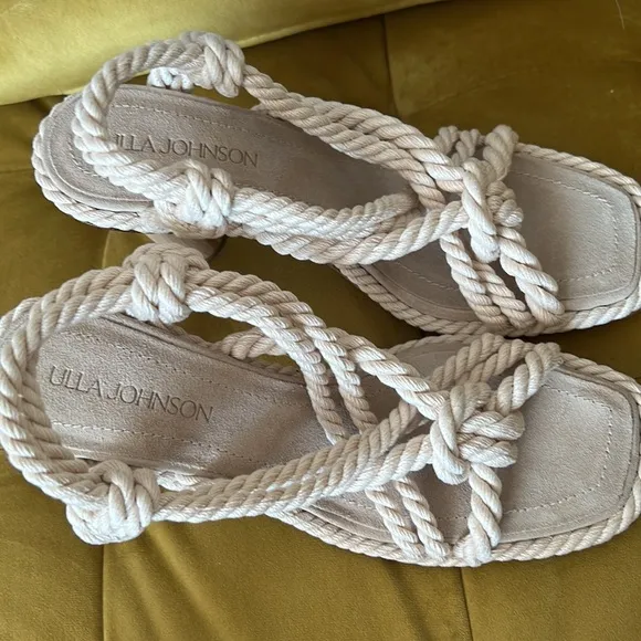 ULLA JOHNSONUma Twisted Rope Sandals