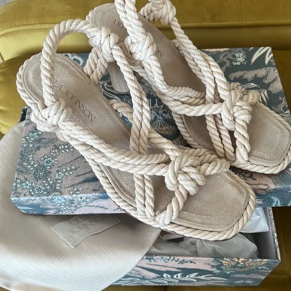 ULLA JOHNSONUma Twisted Rope Sandals