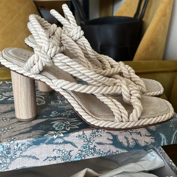 ULLA JOHNSONUma Twisted Rope Sandals