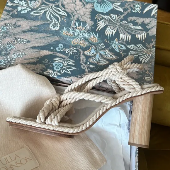 ULLA JOHNSONUma Twisted Rope Sandals
