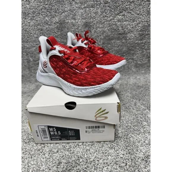 Under Armour Curry Flow 9 Team Basketball Shoes Mens 5 Womens 6.5 Athleisure