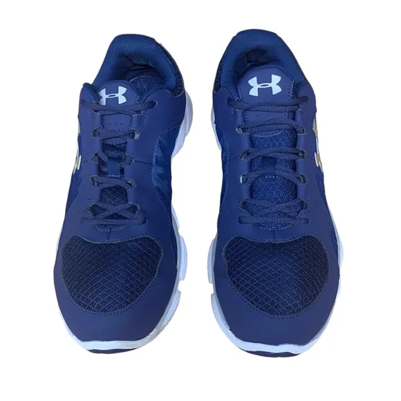 Under Armour Micro G Assert IV Blue #1242976-410 Men’s Running Athletic Shoes 12