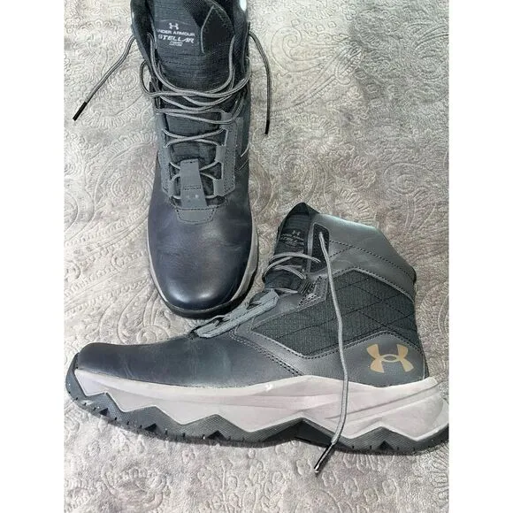Under Armour UA Stellar G2 6&quot; Boots 3025578 Tactical Gray Boot Men’s size 10