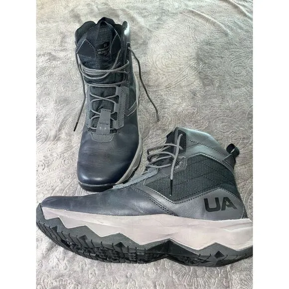 Under Armour UA Stellar G2 6&quot; Boots 3025578 Tactical Gray Boot Men’s size 10