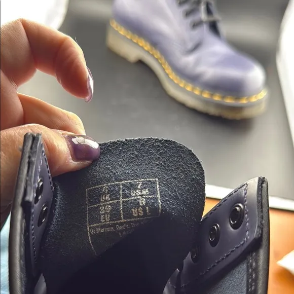 UNISEX Dr. Martens 1460 Navy Blue Boots