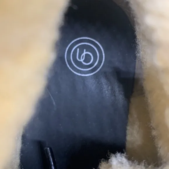 Urban Outfitters Bailey Sherpa Hiker Boots Brown 7 Casual Lumberjack Cabin Cozy