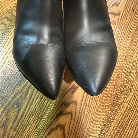 Valentino rockstud Black Ankle Boots with Studded Strap