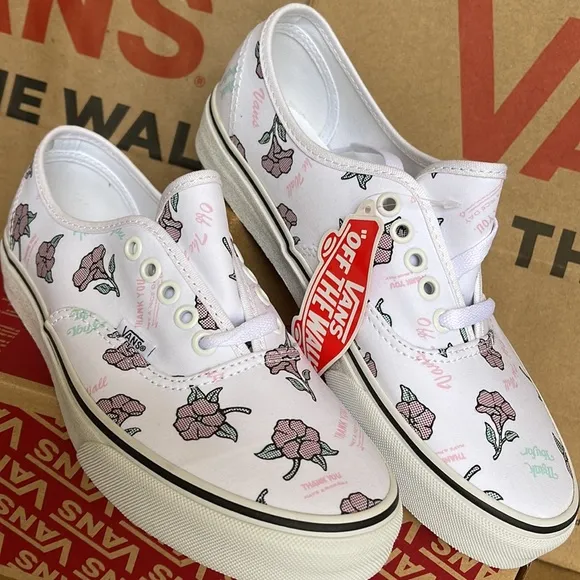 Vans Authentic (Thank You Floral) True White/Trwht sneakers Men’s