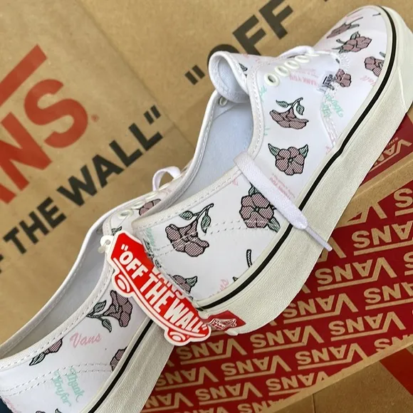 Vans Authentic (Thank You Floral) True White/Trwht sneakers Men’s