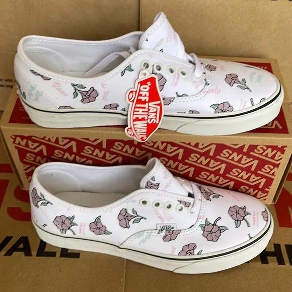 Vans Authentic (Thank You Floral) True White/Trwht sneakers Men’s