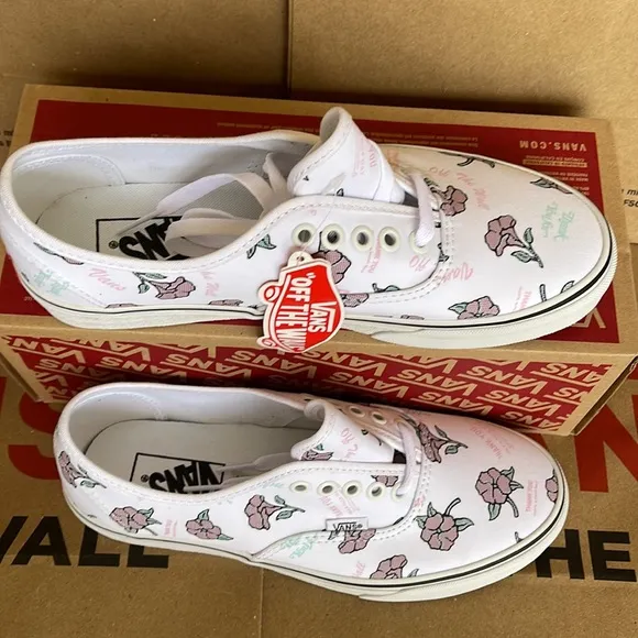 Vans Authentic (Thank You Floral) True White/Trwht sneakers Men’s