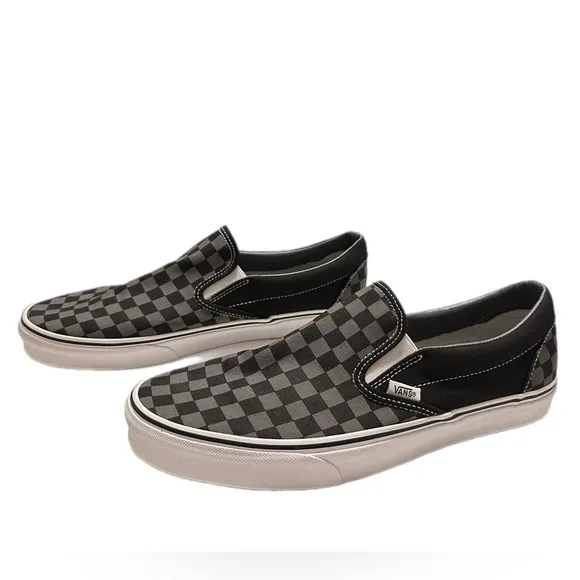Vans Checkerboard Slip On Shoes Men's- NWOB