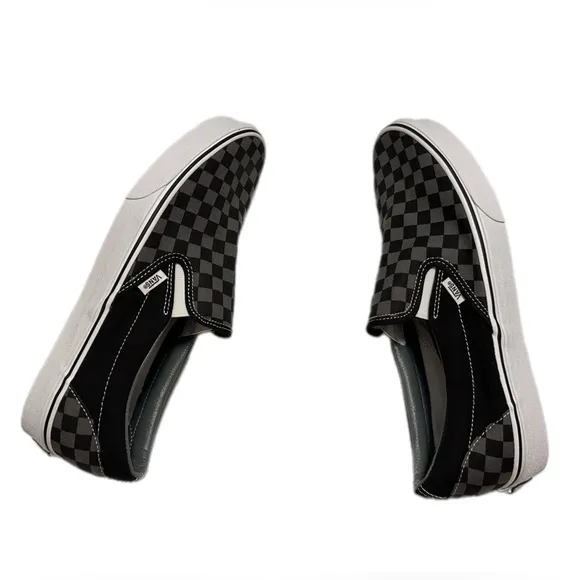 Vans Checkerboard Slip On Shoes Men's- NWOB