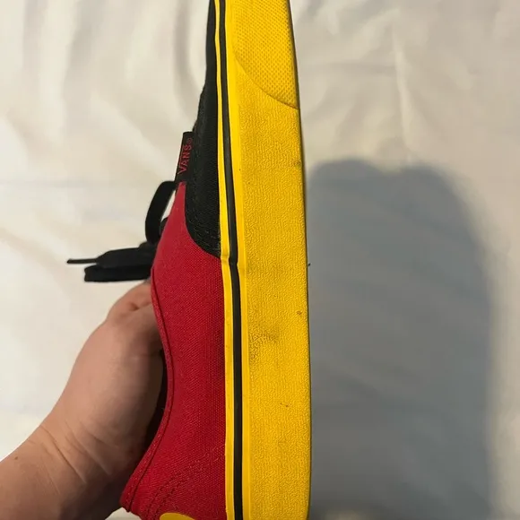 Vans Disney Shoes - Red and Black