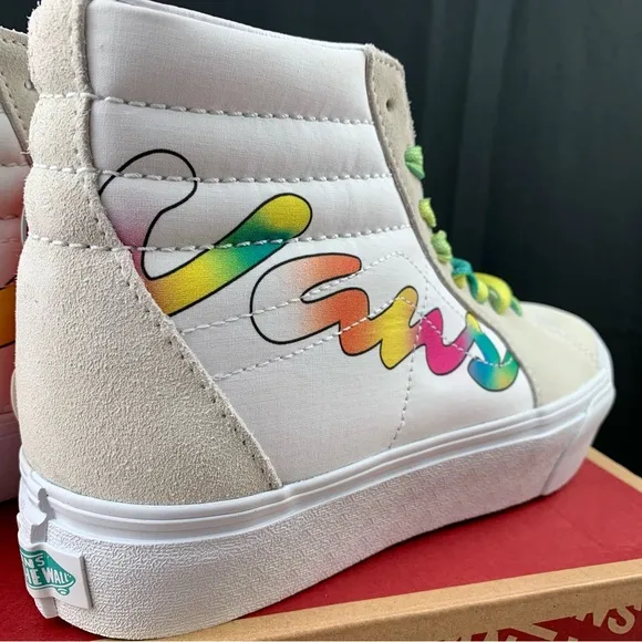 Vans Sk8-Hi Spring Fade Platform Womens Various Sizes