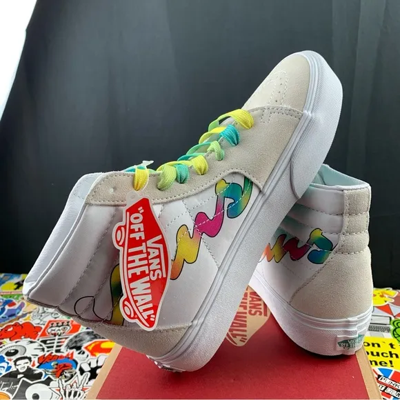 Vans Sk8-Hi Spring Fade Platform Womens Various Sizes