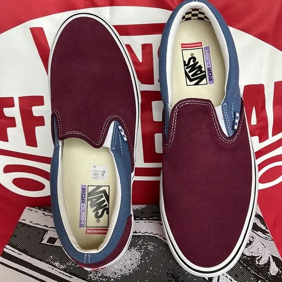 Vans Skate Slip-OnMoonlight Blue/Mauve WineVNOA5FCAAPOMen’s sneakers