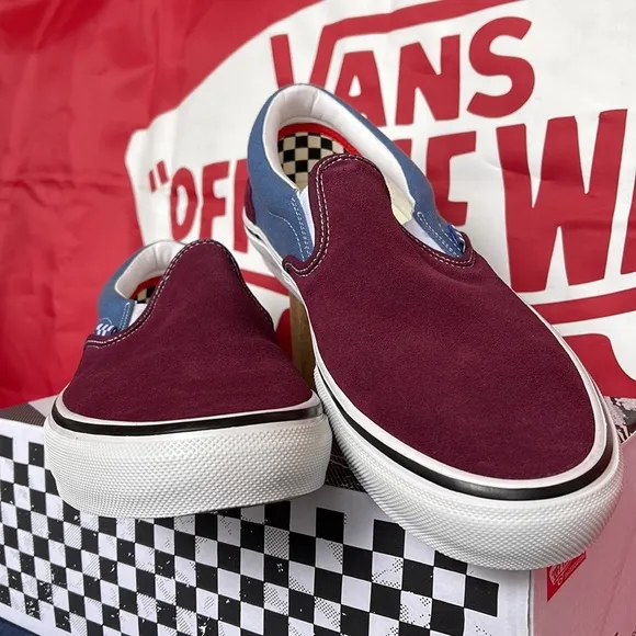 Vans Skate Slip-OnMoonlight Blue/Mauve WineVNOA5FCAAPOMen’s sneakers