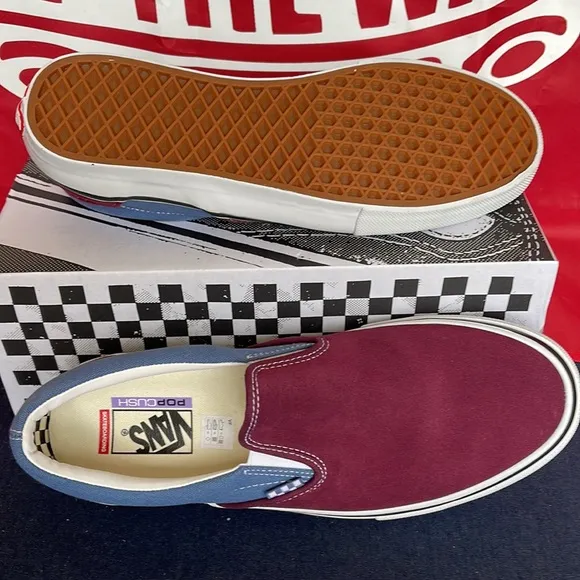 Vans Skate Slip-OnMoonlight Blue/Mauve WineVNOA5FCAAPOMen’s sneakers