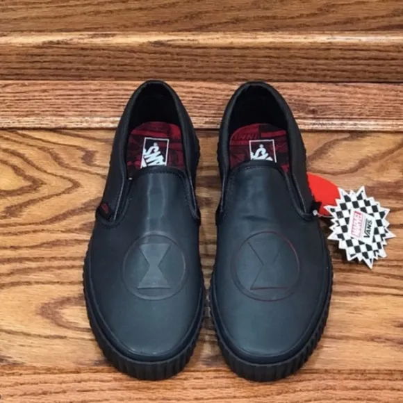 Vans Slip On Marvel Black Widow Black Widow Shoes