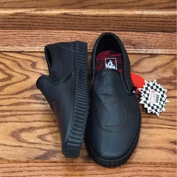 Vans Slip On Marvel Black Widow Black Widow Shoes