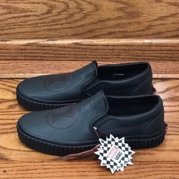 Vans Slip On Marvel Black Widow Black Widow Shoes