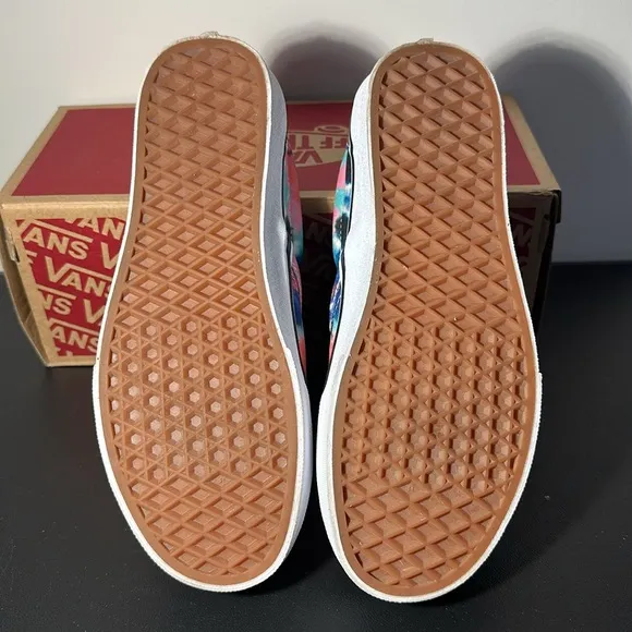 Vans Tie Dye Embroidery Slip On Shoes